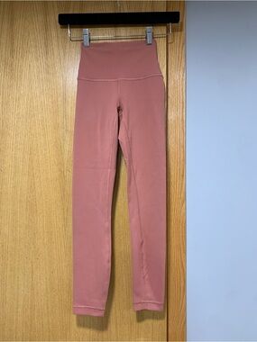 Lululemon Salmon Pink Leggings - Size 0